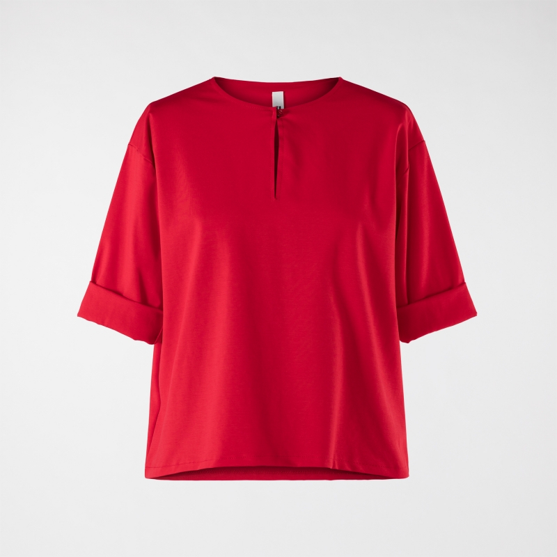 wide neckline t shirt