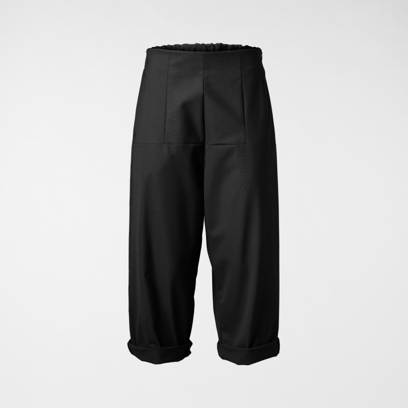 STRAIGHT TROUSERS WITH PINCES