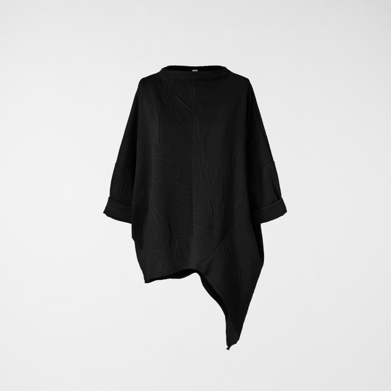 POINTED SWEATER BLACK